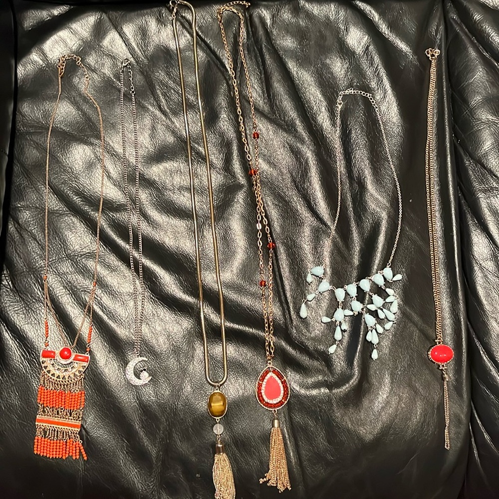 EUC 6 various necklaces